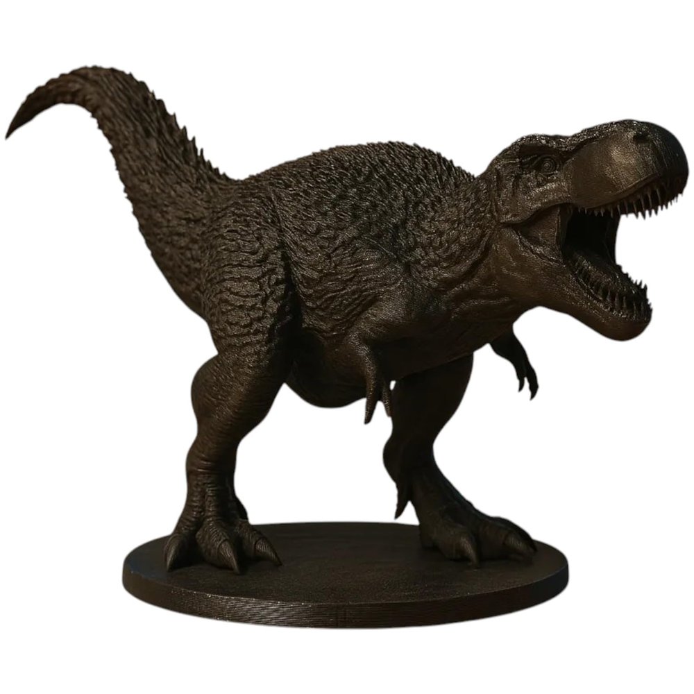 Dinosaur Model of T-Rex  Realistic 3D Printed Tyrannosaurus Rex Figurine for Desktop, Shelf or Diorama Display  3D Printed in Canada