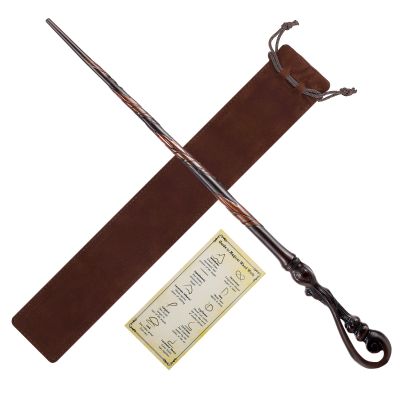 EnchantZone Magic Wizard Wand Resin Witch Sorcerer Wands for Kids Cosplay Party Halloween Costume Accessories, Flower