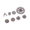 1/24 Scale Motor Gear Pinion Gears Set Metal Compact Differential Gear Set Metal Differential Gear RC Pinions Set for RC Car view 1