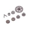 1/24 Scale Motor Gear Pinion Gears Set Metal Compact Differential Gear Set Metal Differential Gear RC Pinions Set for RC Car view 4