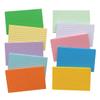 Angoily 1set Coloured Flash Cards Convenient Blank Cards for Daily Use for Notes Memory for Adults Lightweight Portable 500sheets view 1