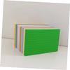 Angoily 1set Coloured Flash Cards Convenient Blank Cards for Daily Use for Notes Memory for Adults Lightweight Portable 500sheets view 4