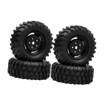 4Pcs RC Crawler Tires 1.9 inch Tires 1:10 Sturdy DIY Modified Lightweight Soft Climbing for SCX10 W210 Accessory Parts