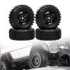 4Pcs RC Crawler Tires 1.9 inch Tires 1:10 Sturdy DIY Modified Lightweight Soft Climbing for SCX10 W210 Accessory Parts view 2