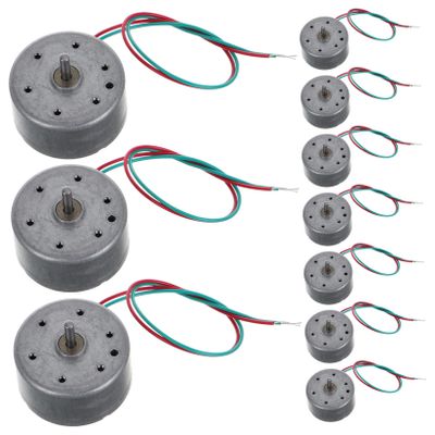 ORFOFE 20pcs Solar Motor for Toy Cars Compact Electric Motor for Projects Power Supply for Toy Train and Craft Applications