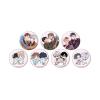 Bloom & Melokis 01, Illustrated Illustration, Hologram Can Badge, 2.6 inches (65 mm), Box of 7 view 1