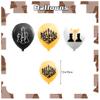 Chess Birthday Party Decorations Party Supplies Kit with Banner, Cake Topper, Cupcake Topper, Balloons for Chess Decoration Board Game Party view 4