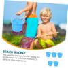 BESPORTBLE 5Pcs Beach Playthings Sand Buckets for Material Lightweight and Portable for Sandbox Activities view 3