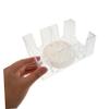 SOPOTUTU Rotating Poker Card Storage Organizer Deck Revolving Playing Card Holder Transparent Design for Easy Access at Game for and Bridge view 3