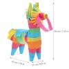 Abaodam 3Pcs Donkey Pinata Mini Fiesta Party Decorations for Cinco De Mayo and Birthdays Fill with Candies and Fun and Prop view 2