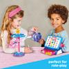 Casdon Build-A-Bear Workshop Toy Shop & Checkout Set | Officially Licensed Build-A-Bear Toy Play Set | Perfect for Roleplay for Children Ages 3+ | Includes Electronic Cash Register view 4