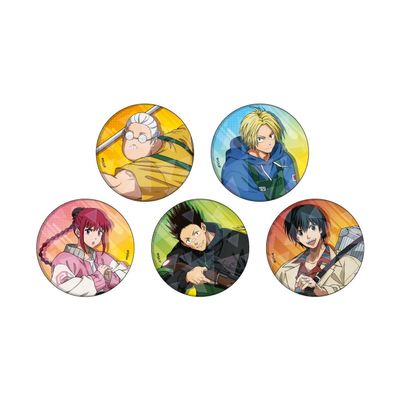 SAKAMOTO DAYS 02 Normal Costume Ver. [Illustrated Illustration] Hologram Can Badge 2.2 inches (57 mm) Box of 5