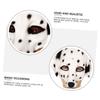 Alasum 1pc Unisex Dog Role-play Mask for Parties Breathable Pu Foaming Material Creative White Animal Mask for Halloween Cosplay and Themed Events view 2