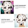 Alasum 1pc Unisex Dog Role-play Mask for Parties Breathable Pu Foaming Material Creative White Animal Mask for Halloween Cosplay and Themed Events view 3