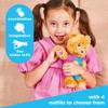 Casdon MINI Build-A-Bear Workshop Rainbow Smiley Toy Clothes Pack. 4 Mix-and-Match Toy Outfits Includes Pajamas, Cute Hoodies, Summer Styles | For Kids Aged 3+. Suitable for 9 MINI Bears ONLY view 3