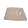 PRETYZOOM Mahjong Drawstring Storage Bag Mahjong Organizer for Easy Travel and Protection of Tiles Lightweight and Portable Khaki view 1