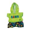 Casdon MINI Build-A-Bear Workshop Green Rawr Toy Clothes Pack. 4 Mix-and-Match Toy Outfits Includes Pajamas, Cute Hoodies, Summer Styles | For Kids Aged 3+. Suitable for 9 MINI Bears ONLY view 1