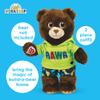 Casdon MINI Build-A-Bear Workshop Green Rawr Toy Clothes Pack. 4 Mix-and-Match Toy Outfits Includes Pajamas, Cute Hoodies, Summer Styles | For Kids Aged 3+. Suitable for 9 MINI Bears ONLY view 2