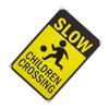 Ciieeo Boys and Girls Crossing Safety Sign Boy Girl at Play Sign for Street Messaging view 1