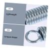 Abaodam 1set Stainless Steel Swing Spring Hanging Chairs Outdoor Rotating Shock Absorber Spring Hooks for Comfortable Relaxation view 4