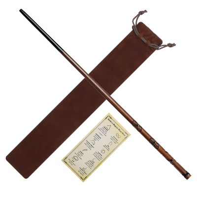 EnchantZone Magic Wizard Wand Resin Witch Sorcerer Wands for Kids Cosplay Party Halloween Costume Accessories, Orange