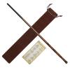 EnchantZone Magic Wizard Wand Resin Witch Sorcerer Wands for Kids Cosplay Party Halloween Costume Accessories, Orange view 1
