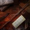 EnchantZone Magic Wizard Wand Resin Witch Sorcerer Wands for Kids Cosplay Party Halloween Costume Accessories, Orange view 2