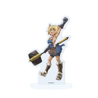 A3 Behemoth of S Rank Monster, but she is Mistaken for a cat and Lives as an Elf Daughter Knight [pet] 02 Vulcan [Official Illustration] Acrylic Stand