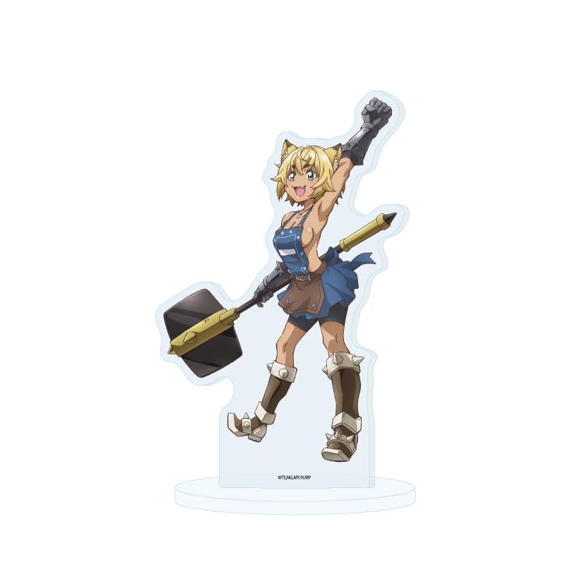 A3 Behemoth of S Rank Monster, but she is Mistaken for a cat and Lives as an Elf Daughter Knight [pet] 02 Vulcan [Official Illustration] Acrylic Stand