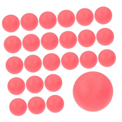 Toyvian 100pcs Colored Bingo Balls Durable Raffle Drawing Balls for Parties Game and Events for Table Tennis and DIY Games