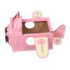 Abaodam Boys and Girls Wearable Airplane Toy Cardboard Aircraft Costume for Boy Girl Playtime Fun Rotating Creative Adventure for Boys and Girls Easy Assembly view 1
