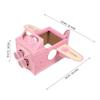 Abaodam Boys and Girls Wearable Airplane Toy Cardboard Aircraft Costume for Boy Girl Playtime Fun Rotating Creative Adventure for Boys and Girls Easy Assembly view 2