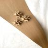 3/4" Kraft Brown Bag Froebel Moravian German Star Paper Strips Origami Ornaments Rustic DIY Craft Projects (50 strips) view 3