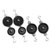 Abaodam 4pcs Educational Pulley for Physics Experiments Sturdy Single Double Pulleys for Classroom Learning Mechanics Teaching Equipment for Students Safe and Practical Physics Tools view 1