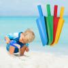ibasenice 4pcs Sand Scoop Shovels Lightweight Short Handle for Beach Sandbox Backyard Play Fun Outdoor Activity Random Color view 3