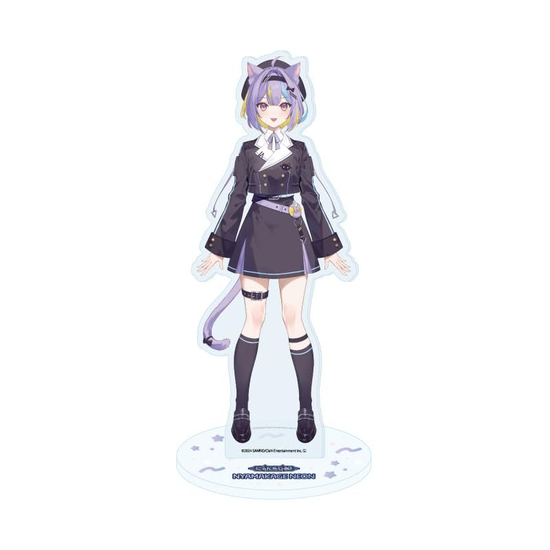 A3 Nyantaja! 08 Young Magical Neon [Official Illustration] Acrylic Stand