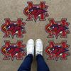 Mill Creek Textured Peel and Stick Floor Decals  Set of 5  School Spirit Decor  Removable Sidewalk Vinyl Stickers  Bounce House Decals view 3