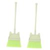 Happyyami 2pcs Boy Girl Mini Brooms Lightweight Cleaning Tools for Toddlers Safe Design for Indoor and Promotes Independence and Household Chores view 1