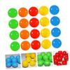 ibasenice 20pcs Entertainment Plastic Balls Assorted Lottery for Party Raffle Drawing School Company Events view 2
