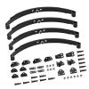 DYNWAVE 1/14 Simulation Suspension Spring Car Accessories,High Performance Replacement Black Lightweight Steel Practical RC Car Part, Front Back Bracket view 1