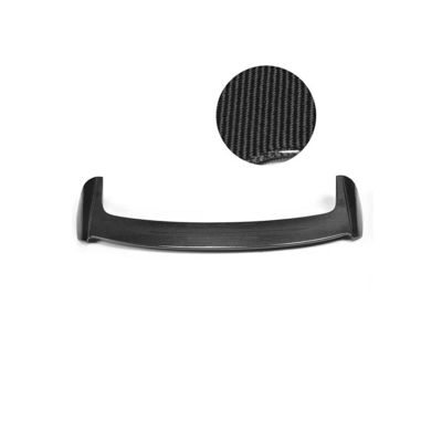 Carbon Fiber Car Rear Spoiler Roof Window Wing for Mazda 3 Axela Sport Hatchback 4-Door 2014-2017 FRP Rear Roof Spoiler Wing Lip(Carbon Fiber)