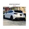 Carbon Fiber Car Rear Spoiler Roof Window Wing for Mazda 3 Axela Sport Hatchback 4-Door 2014-2017 FRP Rear Roof Spoiler Wing Lip(Carbon Fiber) view 3