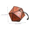 Toddmomy Practical Dice Organizer Small Drawstring Bags for Jewelry Dice Bag Pouch Game Beads view 4