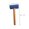VANZACK 4pcs Hammer for Safe Educational Hammers for Carnival Parties and Outdoor Fun Lightweight and Easy to Assemble Random Color view 2