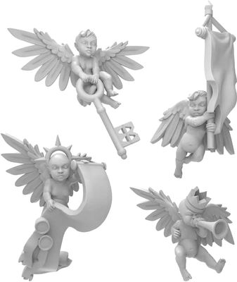 Angel Cherubs in 40k Style by Green Stuff World