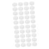 DOITOOL 200pcs Rattle Box Toys Flat Shape Design for Playthings Plastic Boy Girl Bell Inserts for Dolls and Tactile Development Activities view 1