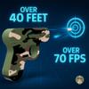 Toy Gun that Shoots Candy - The Smartee Shooter - Shoots Fast and Far - Over 40 feet & Over 70 fps. Working Magazine & Slide. 5 Packs of Candy & 20 Pieces of Plastic Ammo. (Camo) view 2