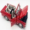 1970 Jimmy Red Metallic with White Top Slammed Custom Limited Edition to 402 Pieces Worldwide 1/18 Diecast Model Car by Acme A1807715 view 3