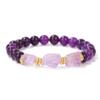 8mm Irregular Rough Obsidian Bracelet Natural Stone Beaded Bracelets For Women Men,Tiger Eye,19cm view 3