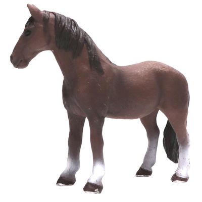 GLEAVI Realistic Horse Figurine Model Imitation Horse Ornament for Desktop Decoration for Educational Play and Present Giving for Birthday and Holiday Celebrations